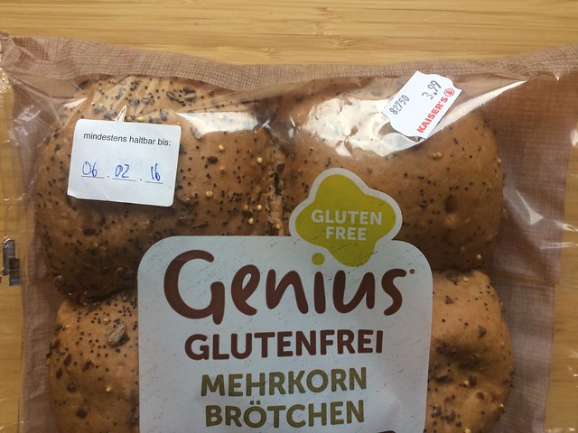 Genius Gluten Free bread multigrain rolls mehrkorn broetchen in Berlin Kaisers