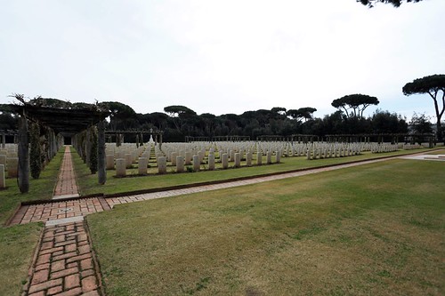 Beach Head War Cemetery: vista generale