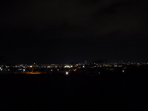 sky night outdoor 日本 nightview 山形県 山形市