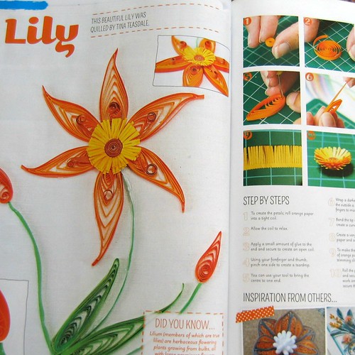 Get Creative with Paper - Quilled Lily