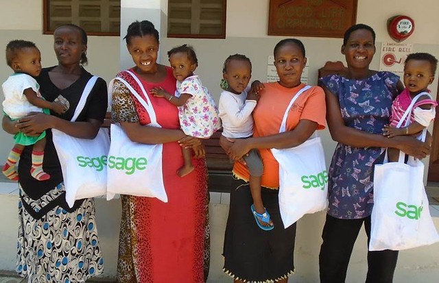 Our Mamas & Aunties with their Sage Bags