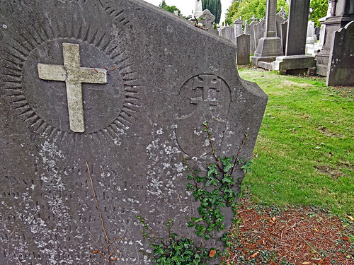 Glasnevin, a historical Victorian Cemetery in Dublin, Ireland