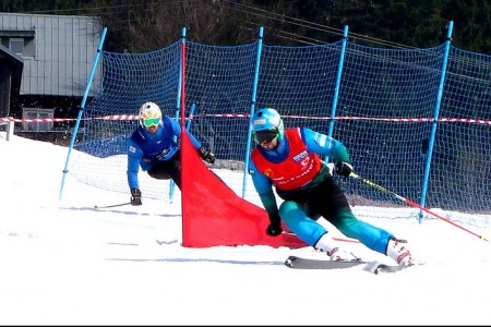 Poslení skicrossový závod sezony - Jirka Čech mistr, Radim Palán vicemistr!