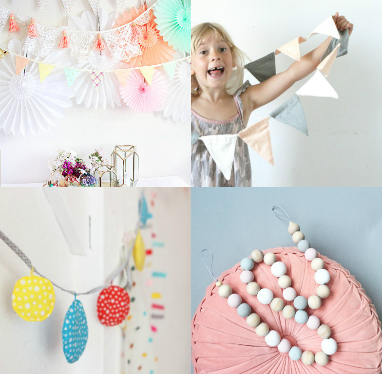 the best garlands for the kids room