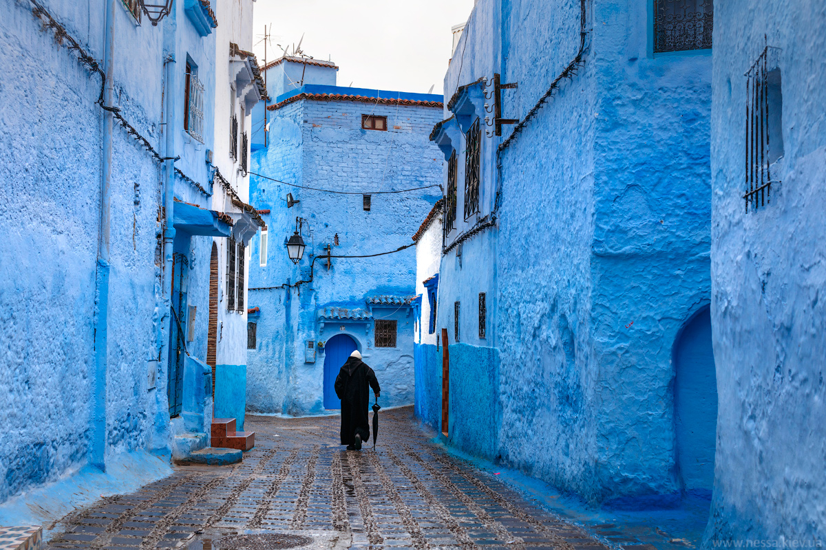 Марокко синий город