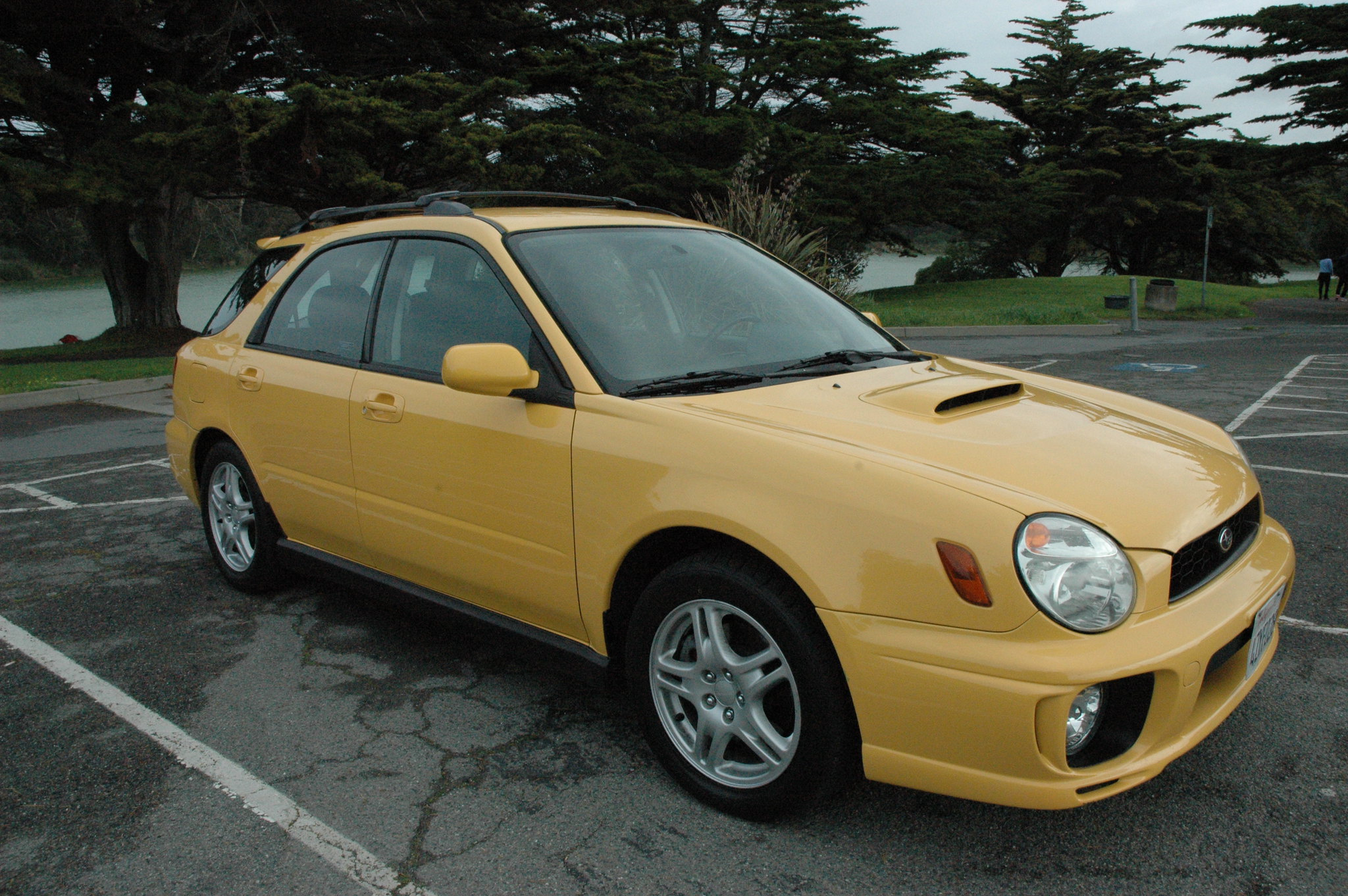 FS (For Sale) CA 2003 Subaru WRX Wagon Sonic Yellow 103k
