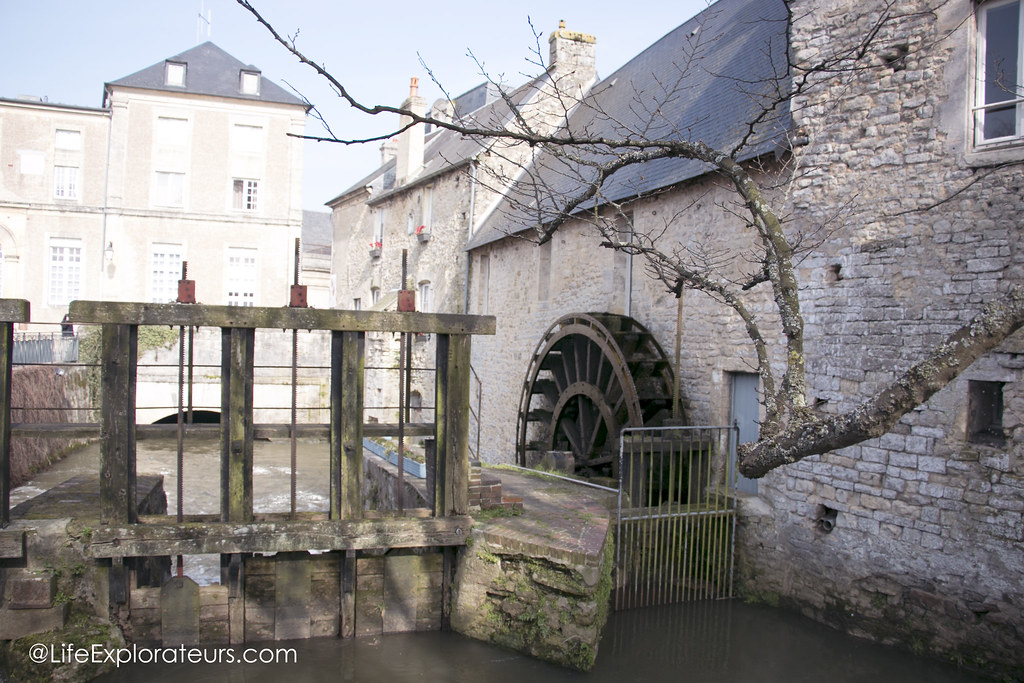 The 'Aure' river in Bayeux