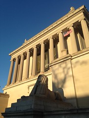 Scottish Rite Temple, March evening sun and shadow, 16th Street NW, Washington, D.C.