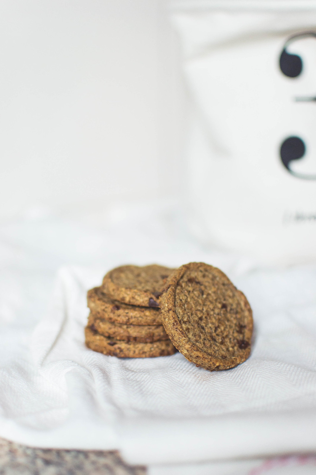 Healthy vegan oat biscuits