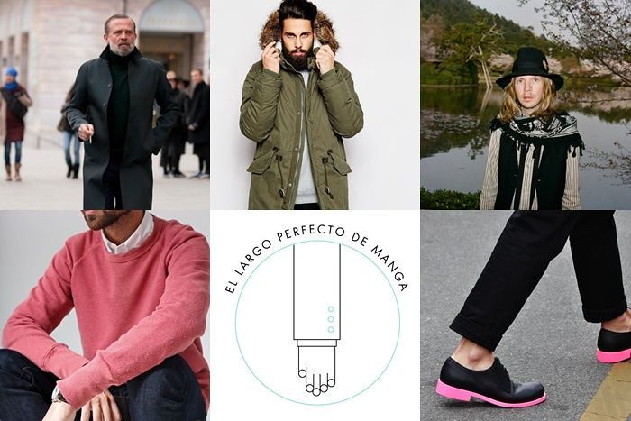 Collage con imagenes de Tener Clase uno de los blogs de moda para hombre de la lista