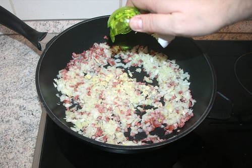 20 - Zwiebel & Knoblauch mit andünsten / Braise onion & garlic