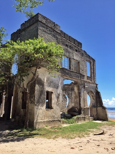 africa abandoned harbor ruins historic bagamoyo colonialism