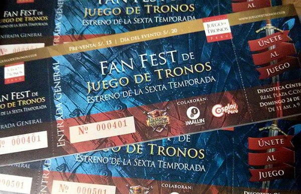  Fan Fest Juego de Tronos | Estreno 6ta temporada