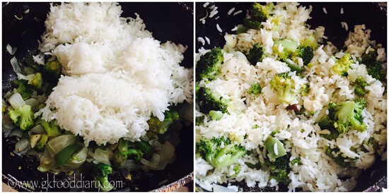 Broccoli Rice Recipe for Babies, Toddlers and Kids - step 5