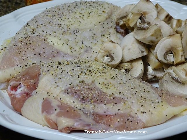 Chicken in White Wine with Mushrooms | From My Carolina Home