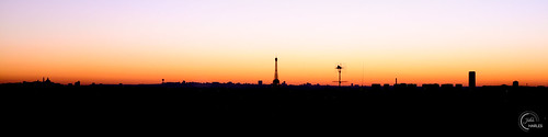 eiffel eiffeltower europe france paris toureiffel panorama panoramic panoramique shadow shadows sunrise view