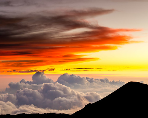 sunset hawaii bigisland maunakea