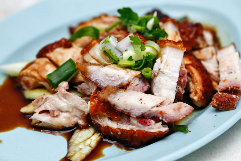 Chicken and Roast Pork Rice