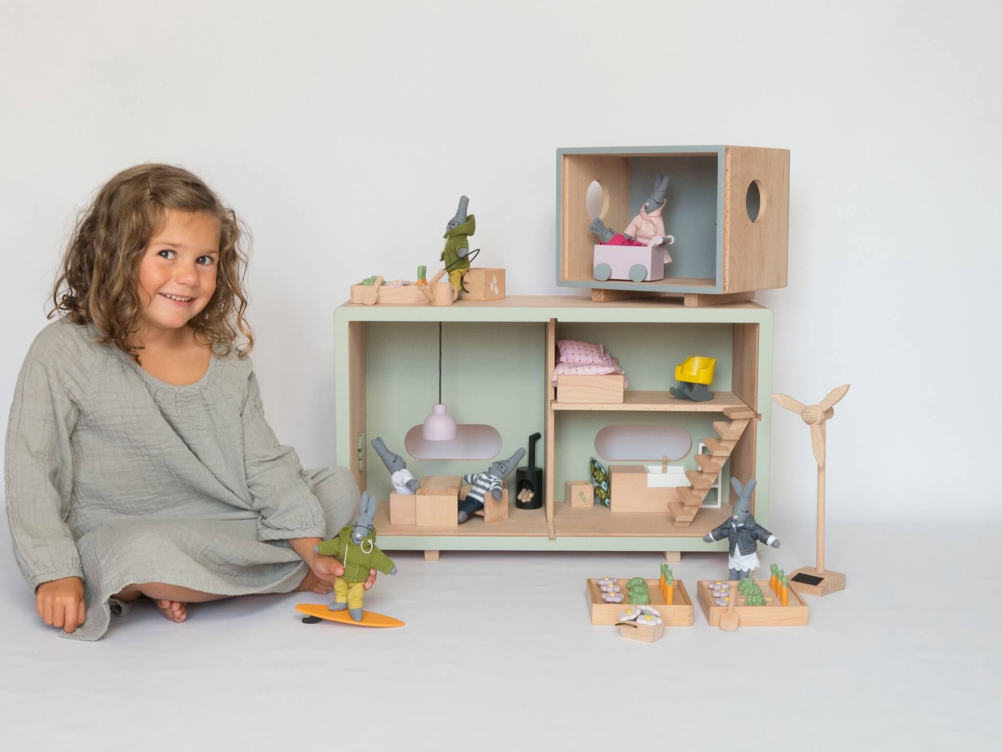 encore-jouets - wooden eco dollhouses