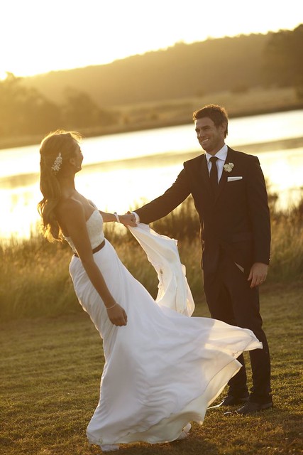 outdoor wedding | Photo by Blumenthal Photography | Read this real wedding on I take you - UK wedding blog