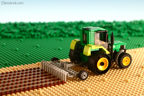 Plowing Tractor