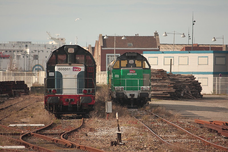 Alstom 66458 - BB 469458 & Alstom 66061 - BB 666061 / Dunkerque