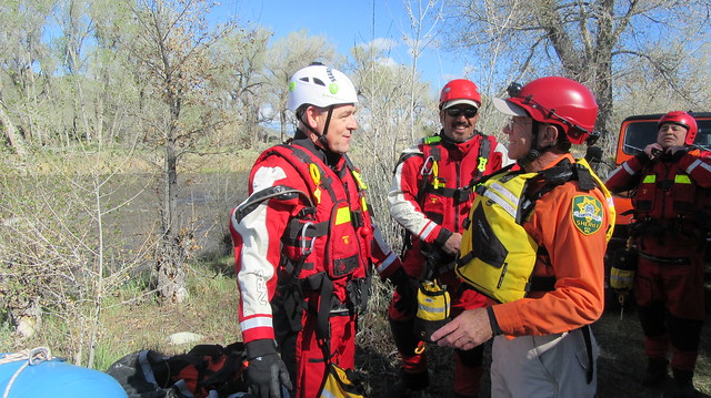 SWRT Training on the Carson River