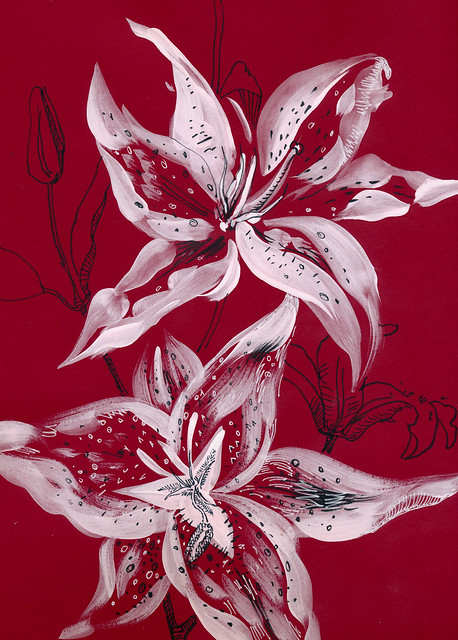 Sketchbook #94: Lilies
