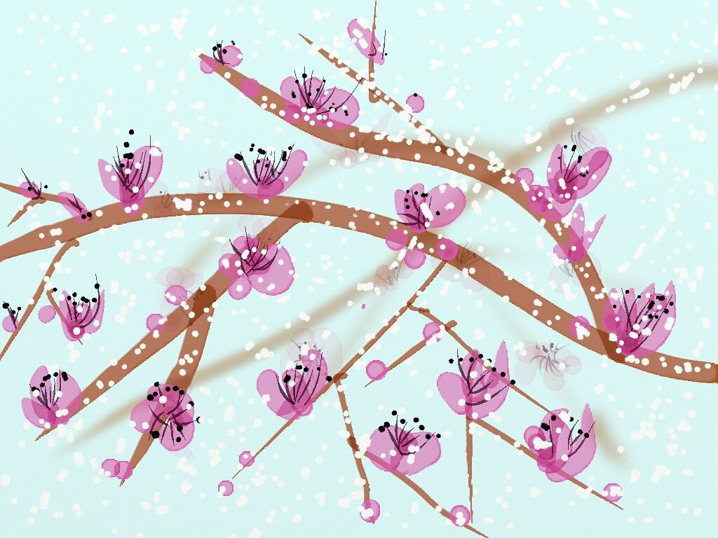 Winter blossoms