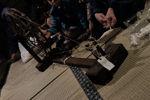 Spinning wheel workshop 03 Japan folk house museum 39