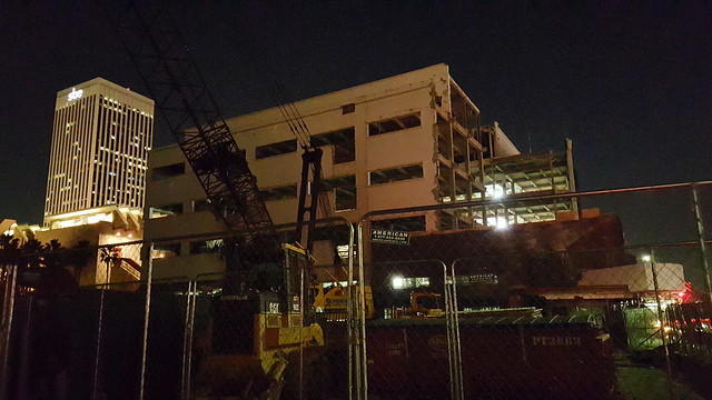 Construction on future home of The Academy Museum of Motion Pictures  