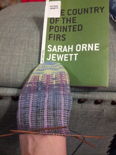 Reading and Knitting