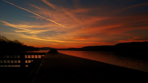 sunset usa naturaleza lake nature lago atardecer arkansas ludwig clarksville