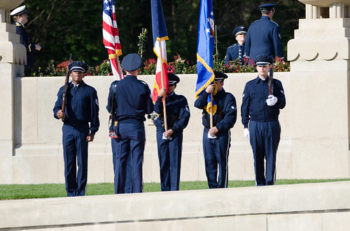 Cérémonie au Mémorial de l'Escadrille La Fayette le 20 avril 2016 à Marne la Coquette 25942063084_8e9953b9a8