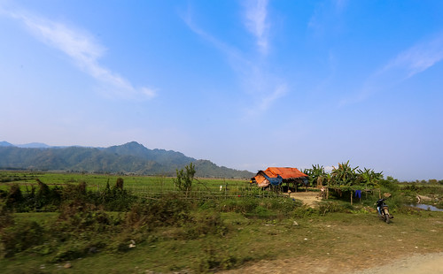 Countryside around Indawgyi