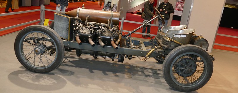 Darracq V8 première automobile à moteur V8 1905 25063369015_aee6d3c0d3_c