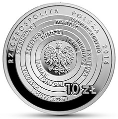 2016 Poland 10 Zloty reverse