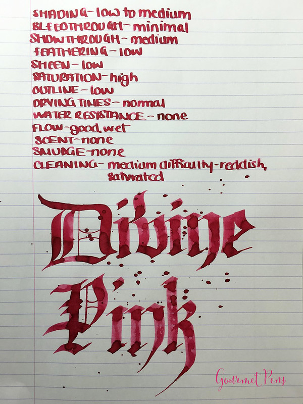Ink Shot Review Caran d'Ache Divine Pink @BureauDirect (8)