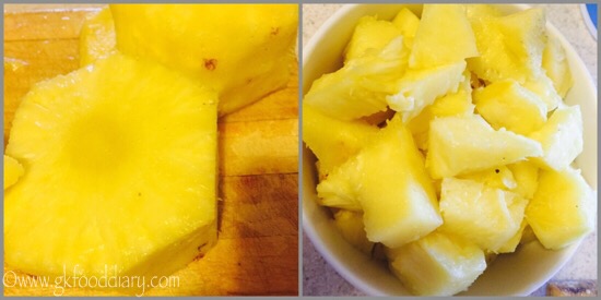 Pineapple Jam Recipe for Toddlers and Kids - step 2
