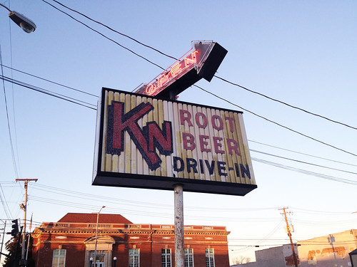 sign neon kentucky rootbeer kn mayfield