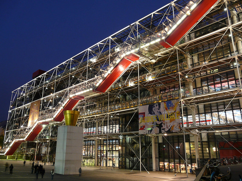 Centro Georges Pompidou - 4e
