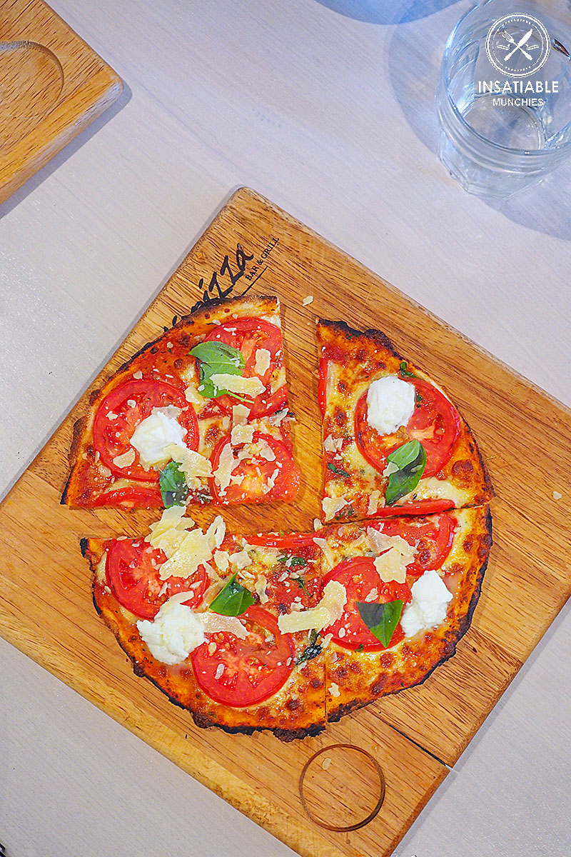 Magherita Pizza, $10.95: Bondi Pizza, Macquarie. Sydney Food Blog Review