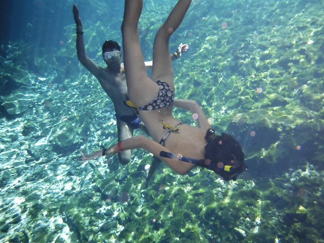 Snorkel en Gran Cenote.