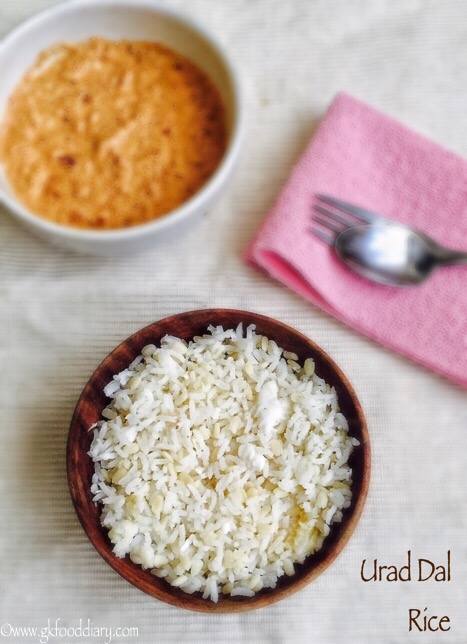 Urad Dal Rice Recipe for Babies, Toddlers and Kids4