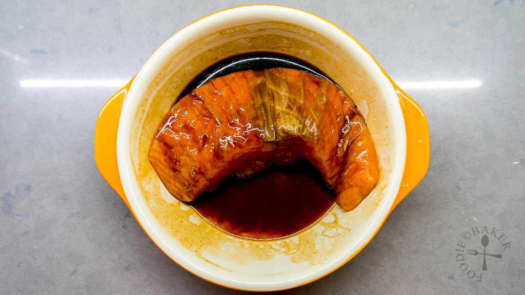 Baked Honey-Sriracha Salmon