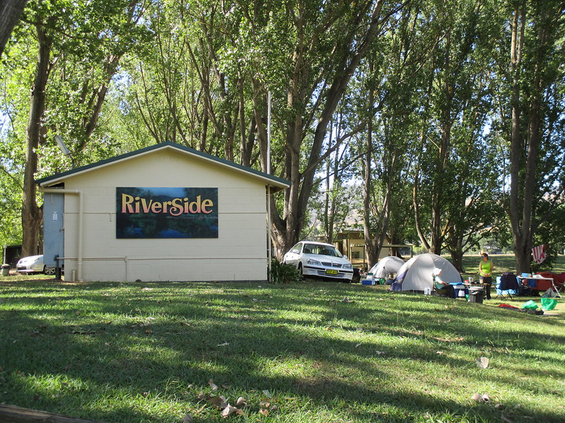 Riverside campground