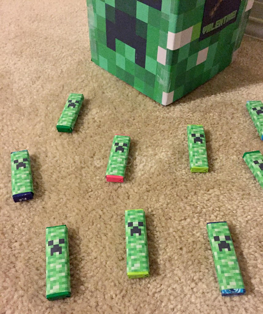 mincraft gum wrapped 