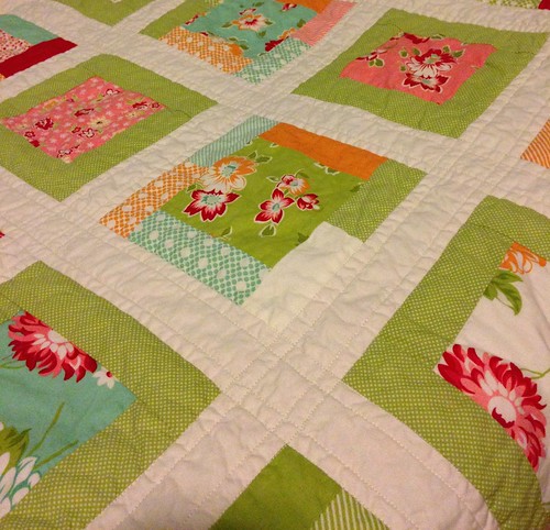 Scrumptious Toddler Quilt #finishitfebruary