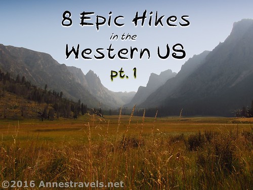 8 Epic Hikes in the Western US - The photo (of Clear Creek Canyon in the Wind Rivers of Wyoming) is one of my favorites from the guest who inspired this post.