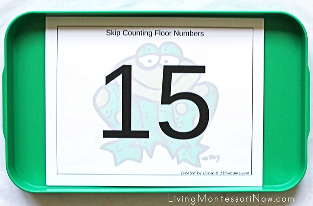 Frog Skip Counting Floor Numbers